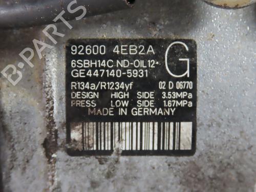 AC compressor RENAULT KADJAR (HA_, HL_) 1.5 BLUE dCi 115 (HLA6) | BP29494443M34 