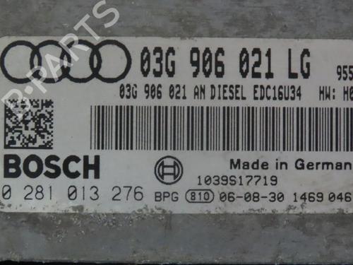 Used Engine control unit (ECU) AUDI A3 (8P1) 2.0 TDI 16V (140 hp) 26335824
