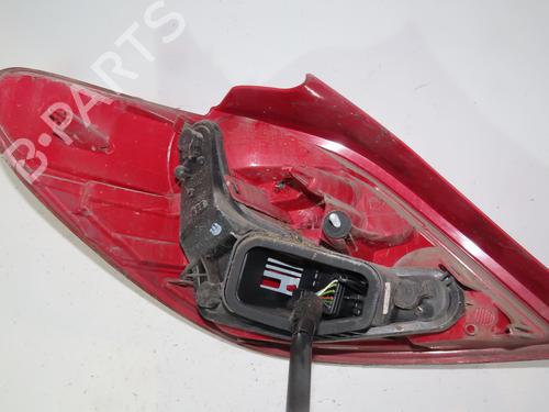Used Right taillight PEUGEOT 207 (WA_, WC_) 1.4 HDi (68 hp) 29872820