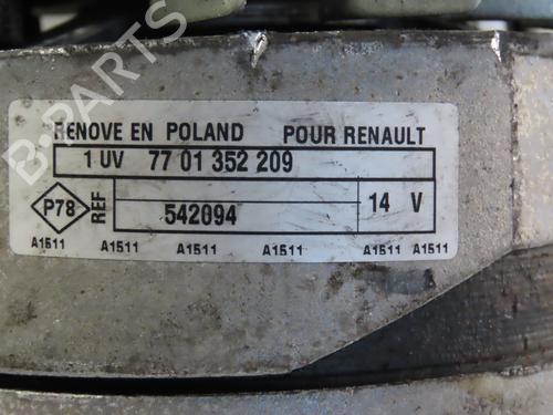 Used Alternator RENAULT TWINGO I (C06_) 1.2 (C063, C064) (55 hp) 30691125
