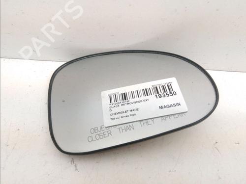 Vetro dello specchietto destro CHEVROLET MATIZ (M200, M250) 0.8 (52 hp) 14960382