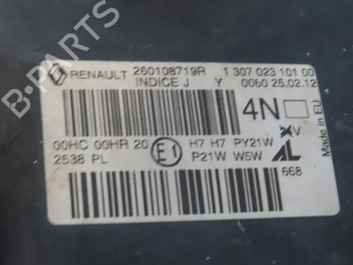 Used Right headlight RENAULT MEGANE III Hatchback (BZ0/1_, B3_) 1.5 dCi (BZ09, BZ0D, BZ1W, BZ29, BZ14) (110 hp) 29442469