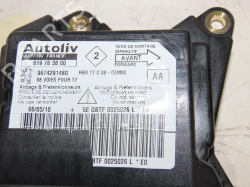 ECU airbags PEUGEOT 308 I (4A_, 4C_) 1.6 HDi | BP19529402M53 