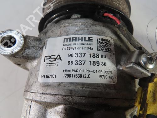 AC compressor PEUGEOT 308 III (FB_, FH_, FP_, F3_, FM_) BlueHDi 130 (FBYHZL, FBYHZT) | BP29380386M34 