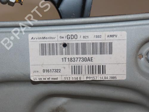 Front right window mechanism VW TOURAN (1T1, 1T2) 1.9 TDI | BP24488469C23 