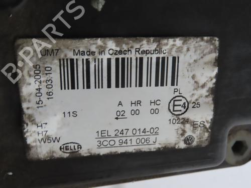 Right headlight VW PASSAT B6 (3C2) 1.9 TDI | BP31179525C29