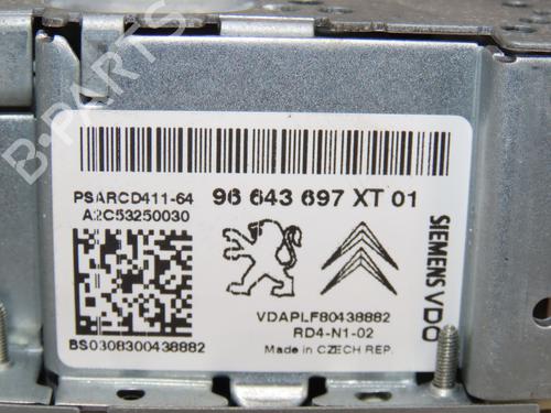 Used Radio Radio PEUGEOT 207 (WA_, WC_) 1.4 HDi (68 hp) 24576298 24576298