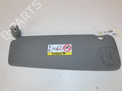 Used Right sun visor RENAULT MASTER III Van (FV) 2.3 dCi 150 FWD (FV0F, FV03, FV09) (150 hp) 25611198