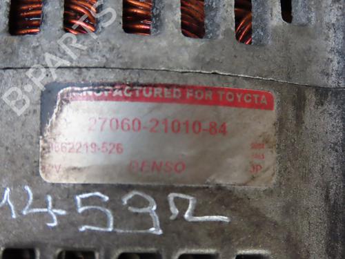 Alternator TOYOTA YARIS (_P1_) 1.3 (NCP10, SCP12_) | BP30139921M7 