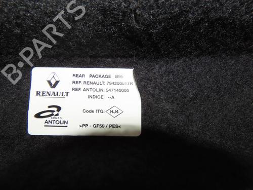 Rear parcel shelf RENAULT MEGANE III Hatchback (BZ0/1_, B3_) 1.5 dCi | BP19441604C85 
