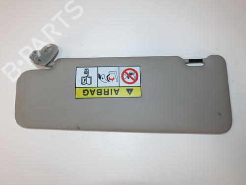 Used Right sun visor DACIA SANDERO II TCe 90 (B8M1, B8MA, B8AC) (90 hp) 27581201