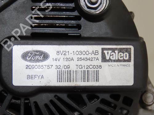Used Alternator FORD FIESTA VI (CB1, CCN) 1.6 TDCi (90 hp) 31078097