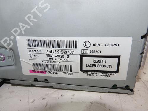 Radio SMART FORTWO Coupe (451) 0.8 CDi (451.300) | BP19529400E6 
