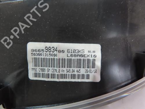 Instrument cluster PEUGEOT PARTNER Tepee 1.6 HDi 16V | BP18664134C47