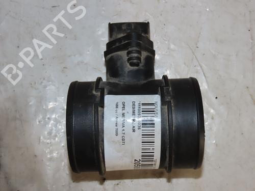 Mass air flow sensor OPEL MERIVA A MPV (X03) 1.7 CDTI (E75) | BP20846092M95 