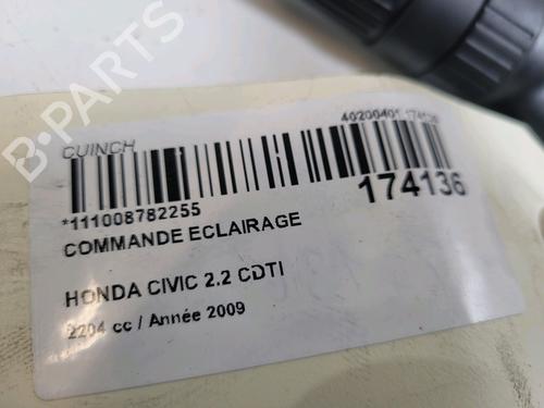 Used Headlight switch HONDA CIVIC VIII Hatchback (FN, FK) 2.2 CTDi (FK3) (140 hp) 9024690
