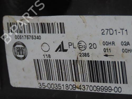 Used Right headlight FIAT BRAVO II (198_) 1.6 D Multijet (198AXH1B) (105 hp) 27268187