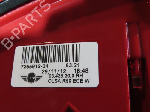 Right taillight MINI MINI (R56) Cooper D | BP17996577C35 