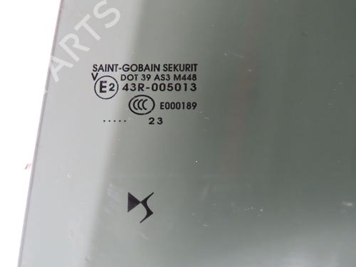 Used Rear left door window DS DS 7 (J4_, JC_) BlueHDi 130 (JCYHZU) (131 hp) 27887101