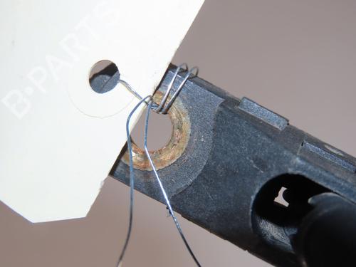 Rear windshield wiper arm OPEL ZAFIRA A MPV (T98) 2.2 DTI 16V (F75) | BP30164826C144