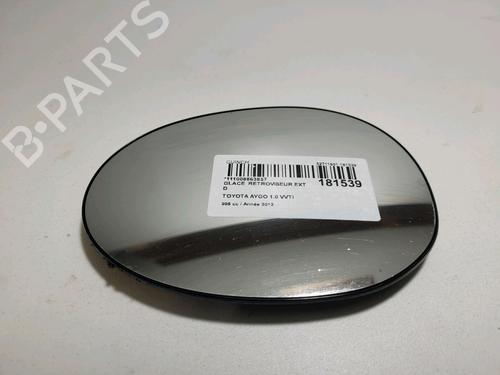 Used Right mirror glass TOYOTA AYGO (_B1_) 1.0 (KGB10_, KGB10R) (68 hp) 14897900