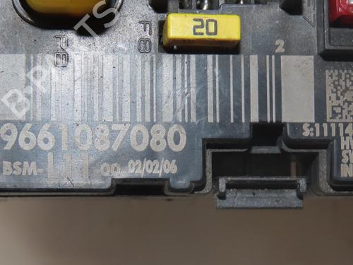 Used Fuse box PEUGEOT 307 (3A/C) 1.6 HDi (90 hp) 24625316
