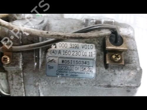AC compressor SMART FORTWO Coupe (450) 0.7 (450.352, 450.332) | BP23159822M34 