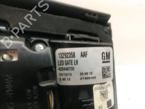 Used Left tailgate light OPEL ZAFIRA TOURER C (P12) 1.6 CDTI (75) (136 hp) 15547336