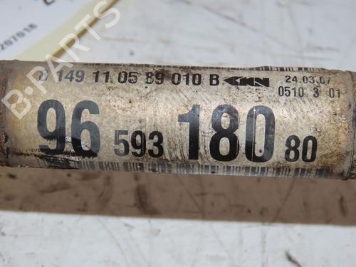 Left front driveshaft PEUGEOT 207 (WA_, WC_) 1.4 HDi | BP23647488M38