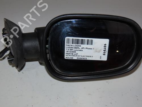 Right mirror DACIA LOGAN (LS_) 1.6 (LS0B, LS0D, LS0F, LS0H) | BP23162969C27