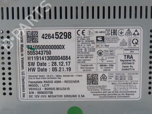Radio OPEL CORSA E (X15) 1.4 (08, 68) | BP38256890E6 - Image 2