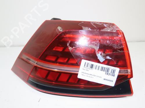 Used Left taillight VW GOLF VII (5G1, BQ1, BE1, BE2) 2.0 GTI (220 hp) 16487813