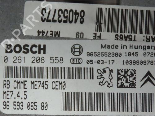 Used Engine control unit (ECU) PEUGEOT 307 (3A/C) 1.6 (110 hp) 30556412