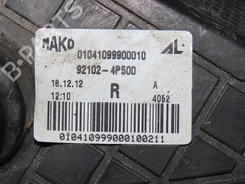 Right headlight HYUNDAI i20 I (PB, PBT) 1.1 CRDi | BP24489713C29 