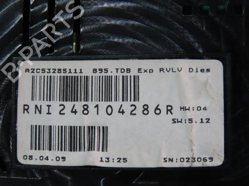 Instrument cluster RENAULT MEGANE III Hatchback (BZ0/1_, B3_) 1.5 dCi | BP17996114C47 