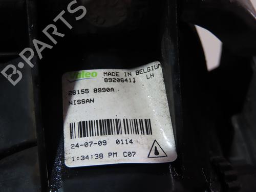 Used Left front fog light NISSAN QASHQAI I (J10, NJ10) 1.5 dCi (106 hp) 17657813