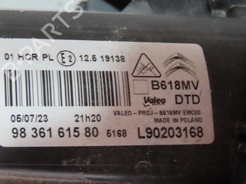 Used Right headlight CITROËN C3 III (SX) 1.2 PureTech 82 (83 hp) 29577899