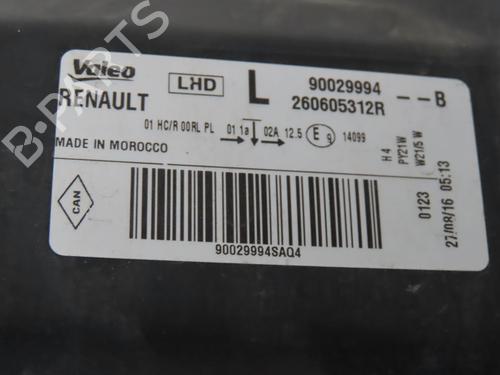 Left headlight DACIA SANDERO II 1.2 | BP31605713C28 