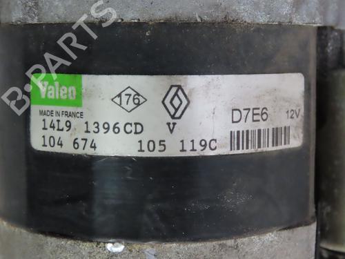 Used Starter Starter RENAULT MEGANE Scenic (JA0/1_) 1.6 16V (JA0B, JA04, JA11, JA00) (107 hp) 34387196 34387196
