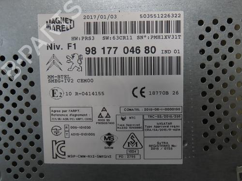 display-monitor-peugeot-partner-box-bodympv-2008-36311206 main image