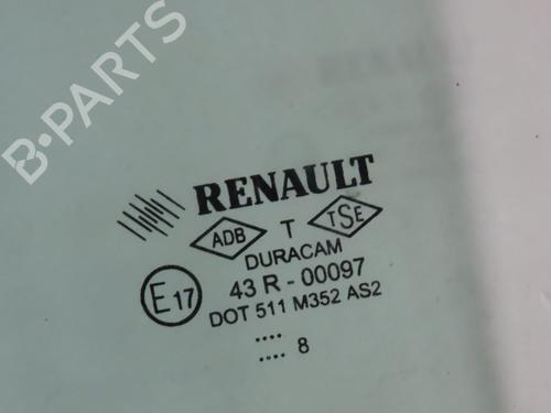 Used Front left door window RENAULT CLIO III (BR0/1, CR0/1) 1.5 dCi (BR17, CR17) (86 hp) 29155908