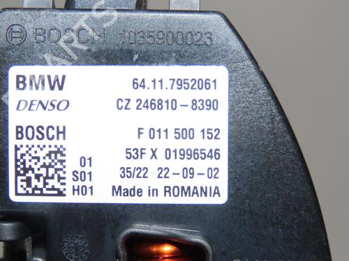 Heater resistor BMW 1 (F40) 118 i | BP24486848M108