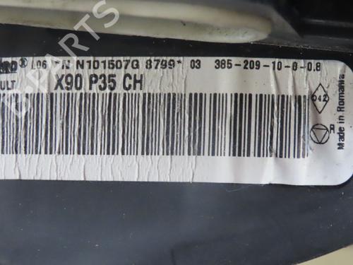 Ventilator motor DACIA SANDERO 1.4 MPI LPG (72 hp) 26335876