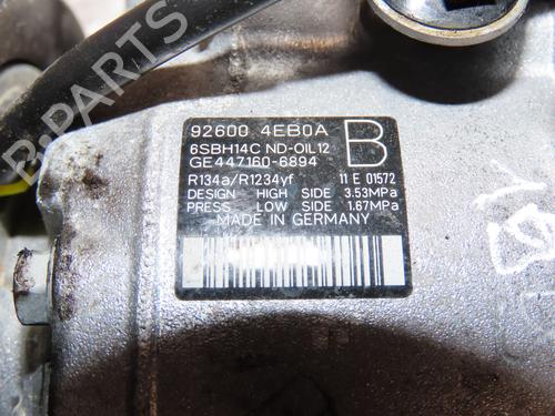 Used AC compressor AC compressor RENAULT TALISMAN Grandtour (KP_) 2.0 Blue dCi 190 (KPAL, KPAM) (189 hp) 19401753 19401753