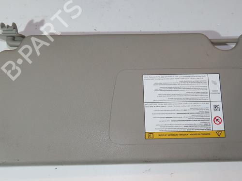Used Right sun visor DACIA DOKKER Box Body/MPV 1.5 dCi 75 / Blue dCi 75 (FEJW, FEAH) (75 hp) 27510185