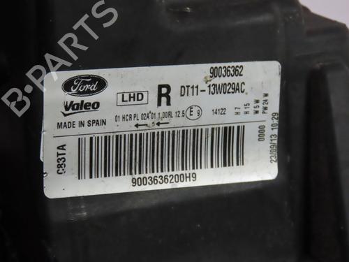 Right headlight FORD TRANSIT CONNECT V408 Box Body/MPV 1.6 TDCi | BP31984413C29