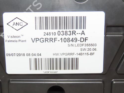 Instrument cluster RENAULT CLIO IV (BH_) 1.5 dCi 75 | BP24487783C47 