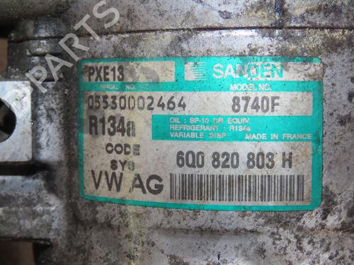 AC compressor SKODA FABIA I (6Y2) 1.4 TDI | BP24486791M34