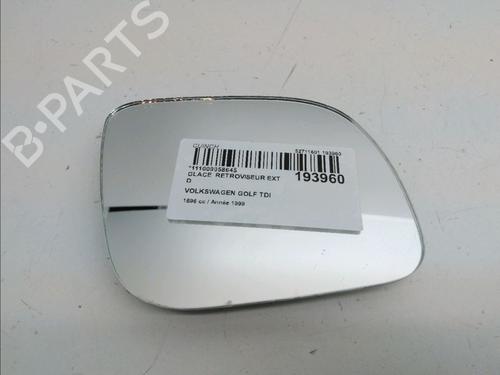 Used Right mirror glass VW GOLF IV (1J1) 1.9 TDI (110 hp) 23162473