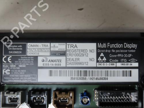 Display monitor RENAULT ZOE (BFM_) ZOE | BP30798217C48 